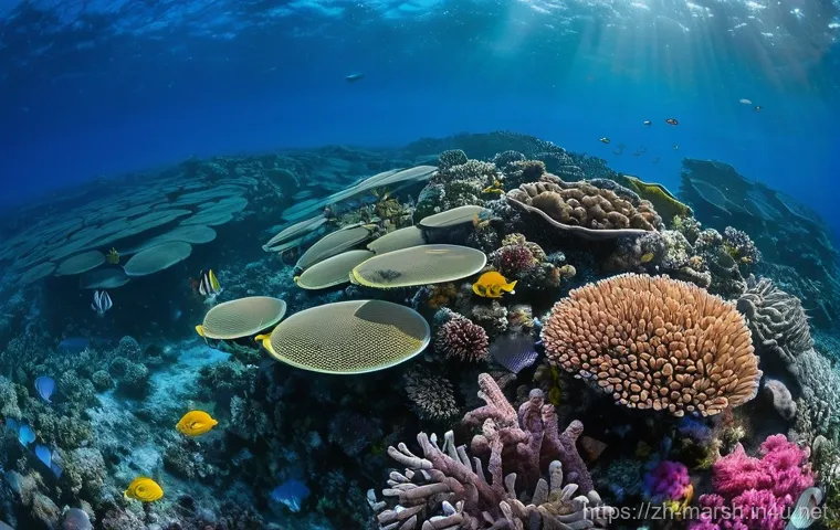 마셜 제도에서의 영화 및 드라마 촬영지 - **Prompt 1: Untamed Atoll Paradise at Sunrise**
    "An breathtaking aerial view of a pristine, unto...