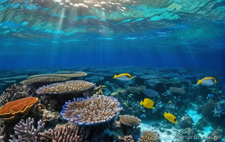 마셜 제도에서의 치안과 안전 정보 - **Prompt 2: Vibrant Local Market Life**
    "A bustling outdoor market scene in the Marshall Islands...