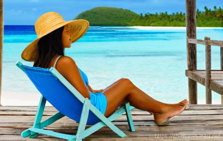 마셜 제도 가는 방법 - **Prompt:** A lively, authentic street scene in a small village on the Marshall Islands. In the fore...