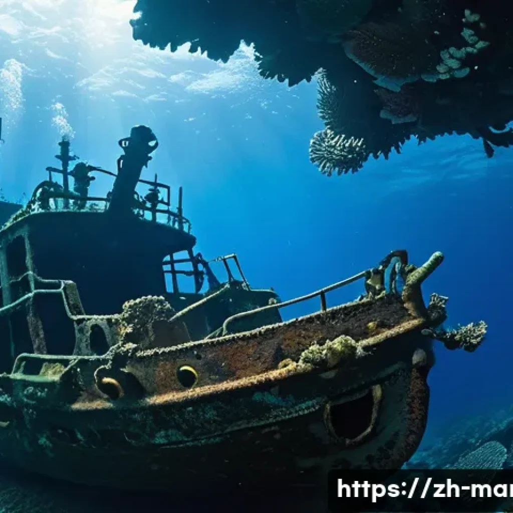 마셜 제도에서 유명한 다이빙 스팟 비교 - An underwater scene in the Marshall Islands featuring a well-preserved World War II shipwreck at 30 ...